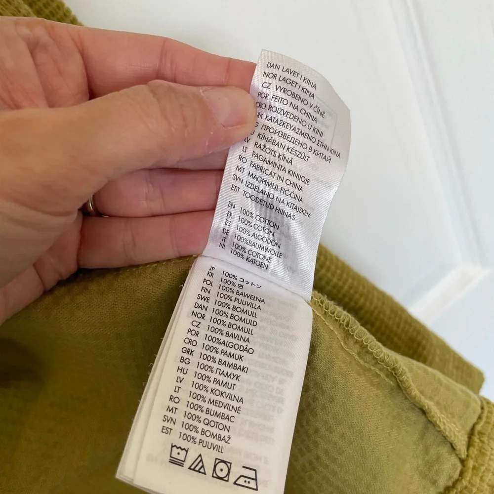 Brixton Olive Green Corduroy Shirt - Picture 10 of 11